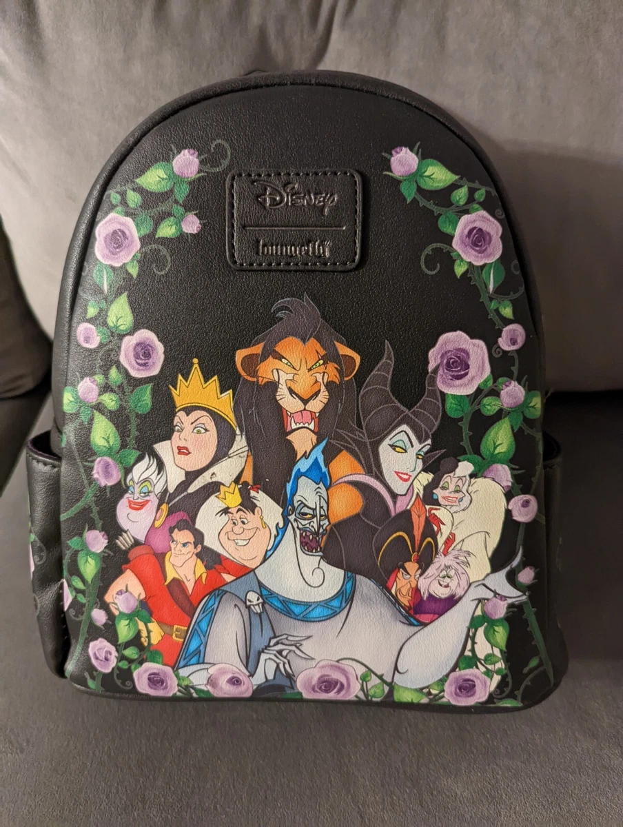 Loungefly Disney Villains Glow in the Dark Mini Backpack Ursula