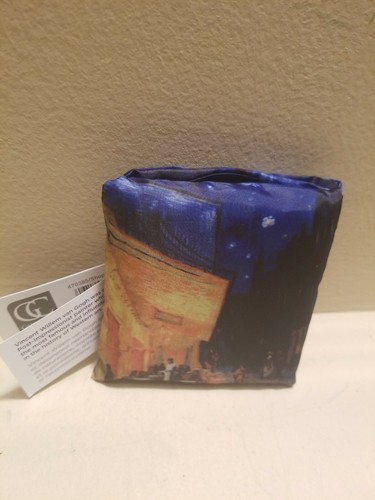 Vincent Van Gogh's Cafe Terrace at Night collapsible shopping bag