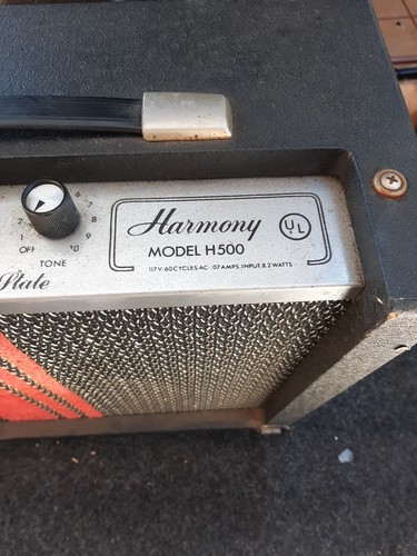 Harmony Model H500 Amplifier Needs Repair Parts Or Repair I Smell Burning When - Picture 6 of 15