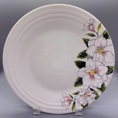 Fiesta Magnolia Luncheon Plate | Fiestaware White Lunch | Retailer Exclusive NWT