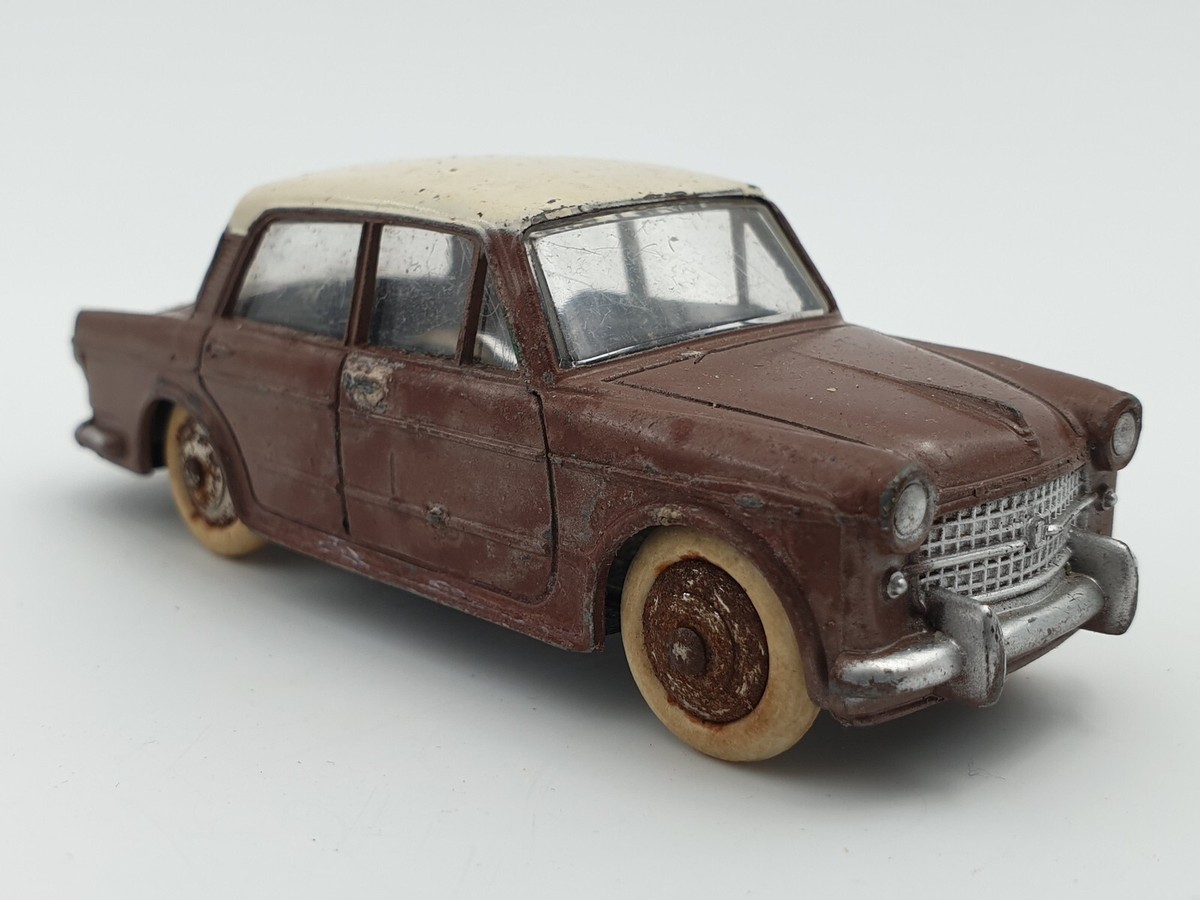 Meccano 10 Ans Voiture Ancienne Dinky Toys FIAT 1200 Grande Vue - Modèle Meccano Vintage Made In France Jouet Ancien Meccano France