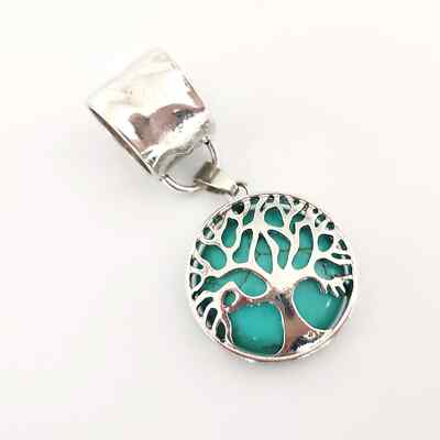 Isabelle Grace Schwarz Ingwer Handarbeit Blau Tophus Baum Leben Rundschal Schmuck