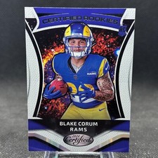 Blake Corum 2024 Panini Certified Football Certified Rookies Los Angeles Rams 18