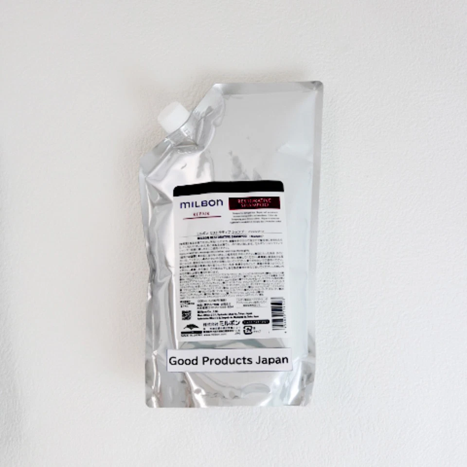 【Recarga】Milbon REPARACIÓN RESTAURADORA Champú y Tratamiento 1000ml Para Dañar Cabello Foto 2 de 3