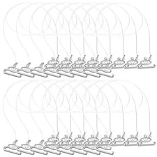 16pcs Invisible Bra Straps Adjustable Bra Shoulder Straps Transparent