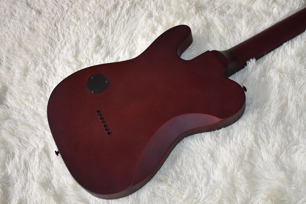 Hot Sale 7-string Electric Guitars and Basswood Matte Red Hot Sale 7-string Electric Guitars and Basswood Matte Red