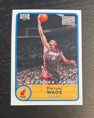 2003 Topps Bazooka Bubble Gum DWYANE WADE Rookie @DC24 | eBay