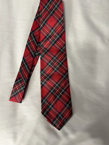 Lot Of 2 Vintage Tartan Plaid 100% Silk Neck Ties Polo by Ralph Lauren & Gap - Picture 12 of 15