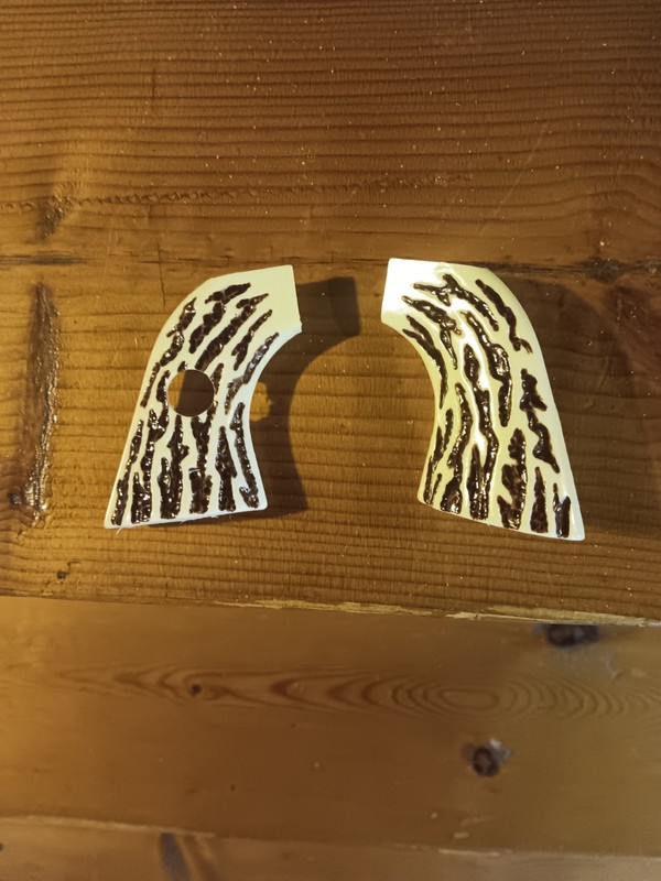 CUSTOM Grips for Mattel Shootin Shell Fanner
