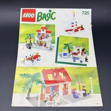 LEGO 725 Basic Instruction Booklet Book Only