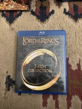 The Lord of the Rings Trilogy Blu-ray Elijah Wood Preowned