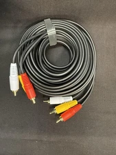 Hymeca AV Cable RCA Cables 25FT Composite Audio Video High Performance New