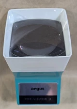 Vintage Argus Pre-Viewer II With In Original Box No.673 For 35MM & 127 Slides