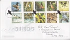 GB ROYAL MAIL FDC COVER 2007 BIRDS - SPECIES IN RECOVERY STAMP SET HANDWRITTEN
