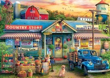 Farm Sale 500-Piece Jigsaw Puzzle, 21.25" x 15"
