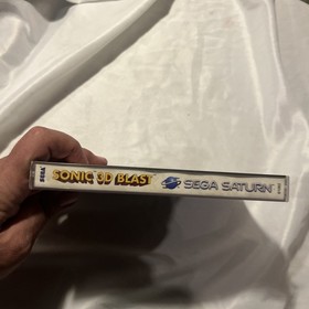 Sonic 3D Blast Sega Saturn  Complete CIB Tested