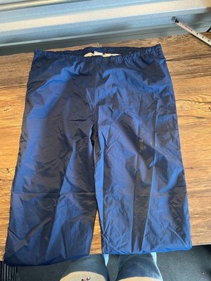 Helly Hansen Helly Tech G420 Pants Mens Large Blue Waterproof Rain Outdoor