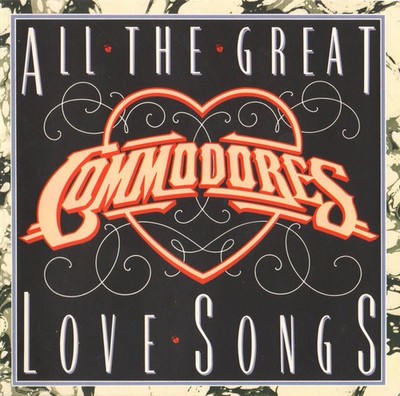 Commodores - All The Great Love Songs (CD, Comp, Club, RP) (Very Good Plus (VG+)