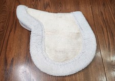 Ecogold, almohadilla de silla de montar de cazador antideslizante para pony ajustada, blanca, el precio de venta sugerido por el fabricante fue de $190 para silla de montar