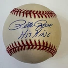 Pete Rose Hit King Single Signed Autographed Baseball - Beckett BAS