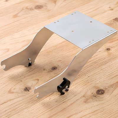 Chrome Mount Rack Fit For 97-08 Harley Touring Razor Chopped Trunk