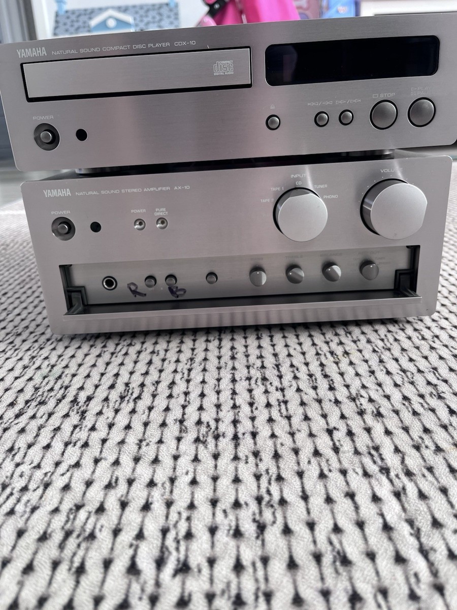 Yamaha AX-10 Stereo Amplifier Home Audio End Yamaha CDX-10 15