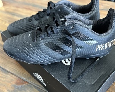 Adidas Predator 19.4 Black Gold Soccer Cleats Shoes Size 3  With Box''.