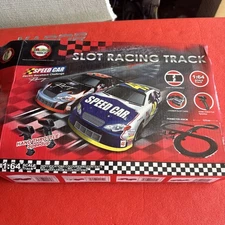 Nascar, Mustang, Exotic or Indy Formula One Style HO Scale Slot Car race set toy