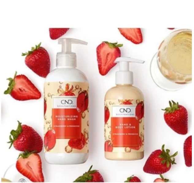 CND Scentsations Hand Wash - STRAWBERRY & PROSECCO, 13.2oz - Image 2 of 2