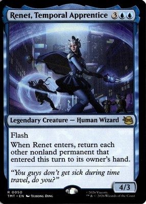 Renet, Temporal Apprentice 50 TMT Teenage Mutant Ninja Turtles NM