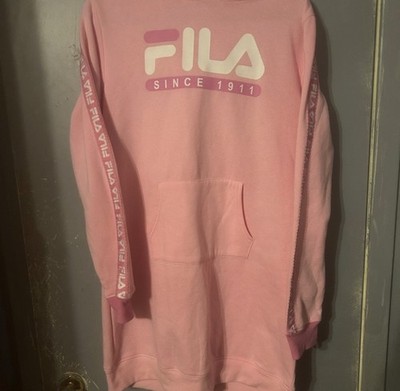 Pink Fila Hoodie