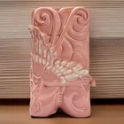 RARE Royal Haeger Pottery Vintage Vase Crane Bird Planter  Pink & White BIG!