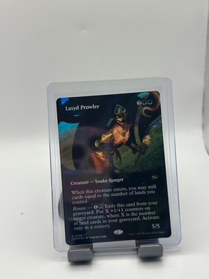 MTG, Lasyd Prowler FOIL $3 ORDER MIN 348 NM (Borderless) Tarkir: Dragonstorm