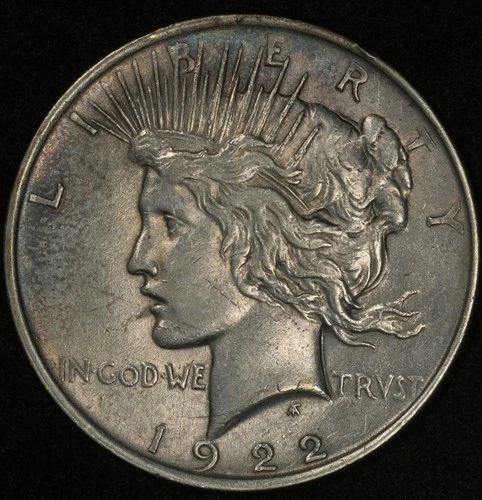 1922 PEACE SILVER DOLLAR XF DETAILS 0.7734oz ASW
