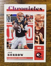 2022 Panini Chronicles - Joe Burrow #5 Pink Foil