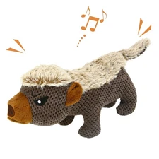 IOKHEIRA Dog Plush Toys for Aggressive Chewers, Indestructible Dog Squeaky Toys