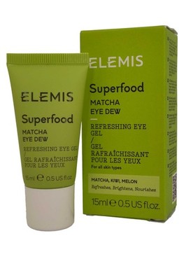 Superfood Elemis Matcha Augen Tau Erfrischend Augen Gel 15ml Matcha, Kiwi, melon