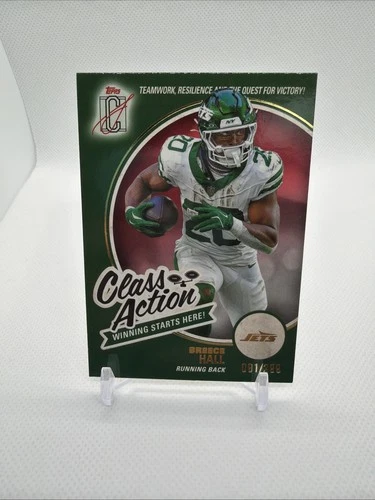 2025 Topps Signature Breece Hall Base (RAW)