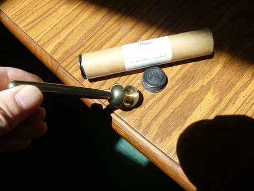 Pivo Solid Brass Bottle Opener | Modern Design by Luke Smith-Wightman | NIP Made - Picture 11 of 11