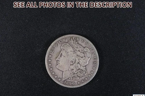 NobleSpirit (JL) Desirable 1890 S Morgan Silver Dollar Fine
