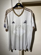 Swansea City Adidas Ayew 2015/2016 Home Football Shirt XL