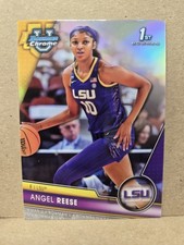 2023-24 Bowman U Chrome 1st Refractor Angel Reese #49 LSU Chicago Sky RC LSU