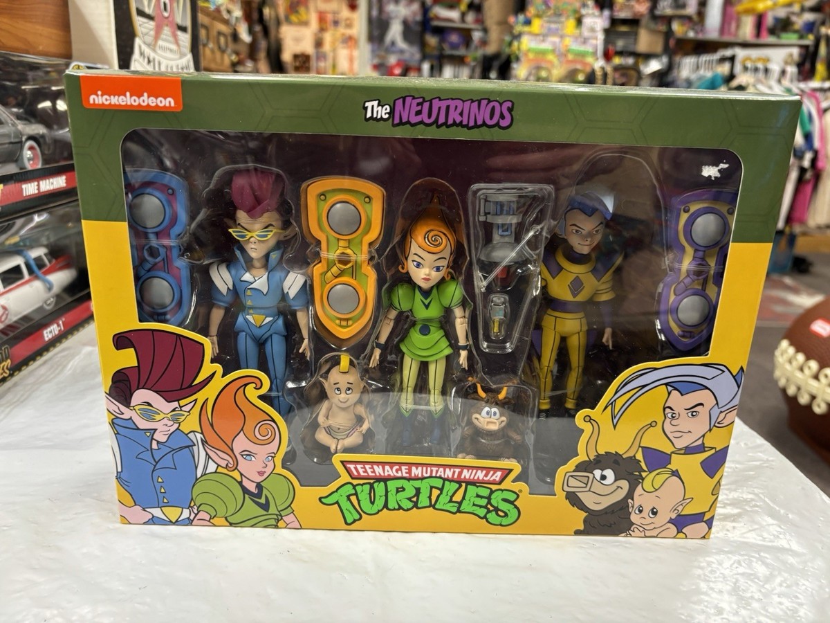 NECA TMNT Teenage Mutant Ninja Turtles The Neutrinos Action