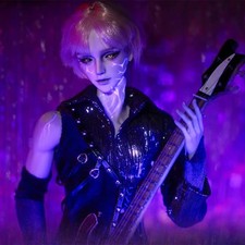 1/4 BJD Doll Face Makeup Full Set Vante Modern Fashion Boy Band Handmade Gift