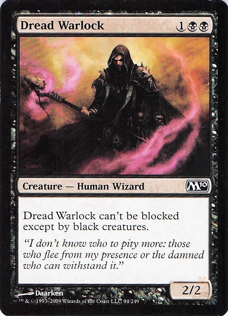 Dread Warlock 94 Magic 2010 (M10) Magic: The Gathering NM