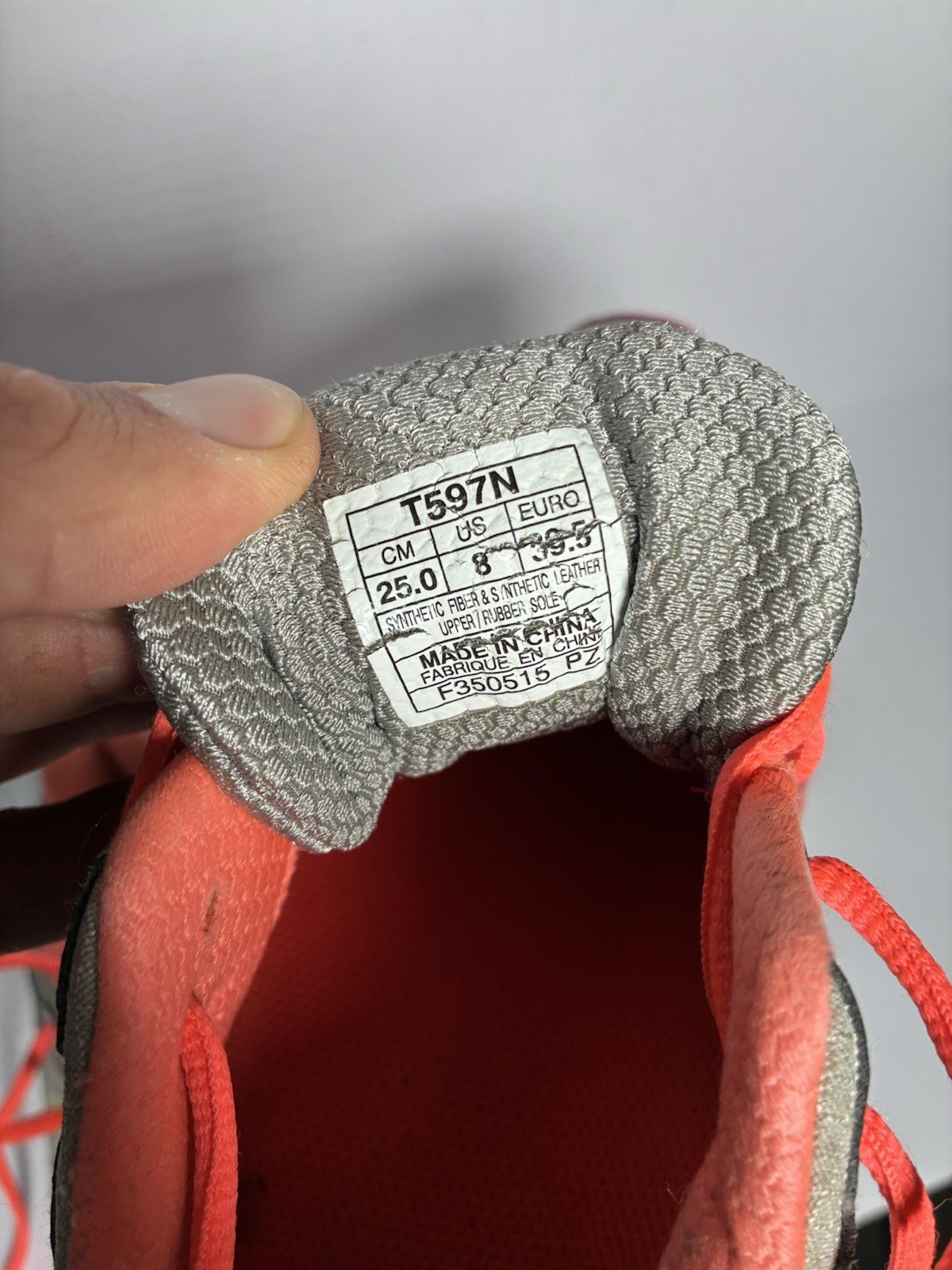 ASICS GEL-Kayano 25 Women's Running Shoes T597N Gray Pink Lime Green Size 8 thumbnail 9