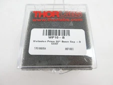 THORLABS WP10-B WOLLASTON PRISM 20° BEAM 650 - 1050 nm AR-COATED CALCITE NEW