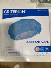 BRAND NEW Criterion Disposible Bouffant Caps 100/box 