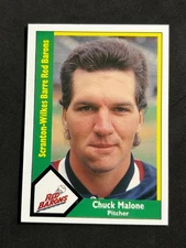 1990 CMC Minor League CHUCK MALONE #230 RED BARONS