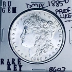 1885 O BU GEM MORGAN SILVER DOLLAR UNC MS+++ U.S. MINT RARE COIN 8603